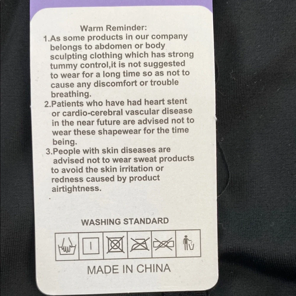 NWT Meryos Chic Black Shapewear   Bodysuit - Picture 5 of 13